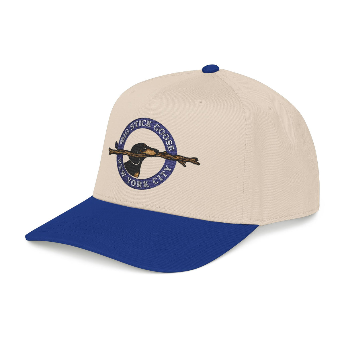 Big Stick Goose - Official Seal (Blue) Mid Profile Baseball Cap