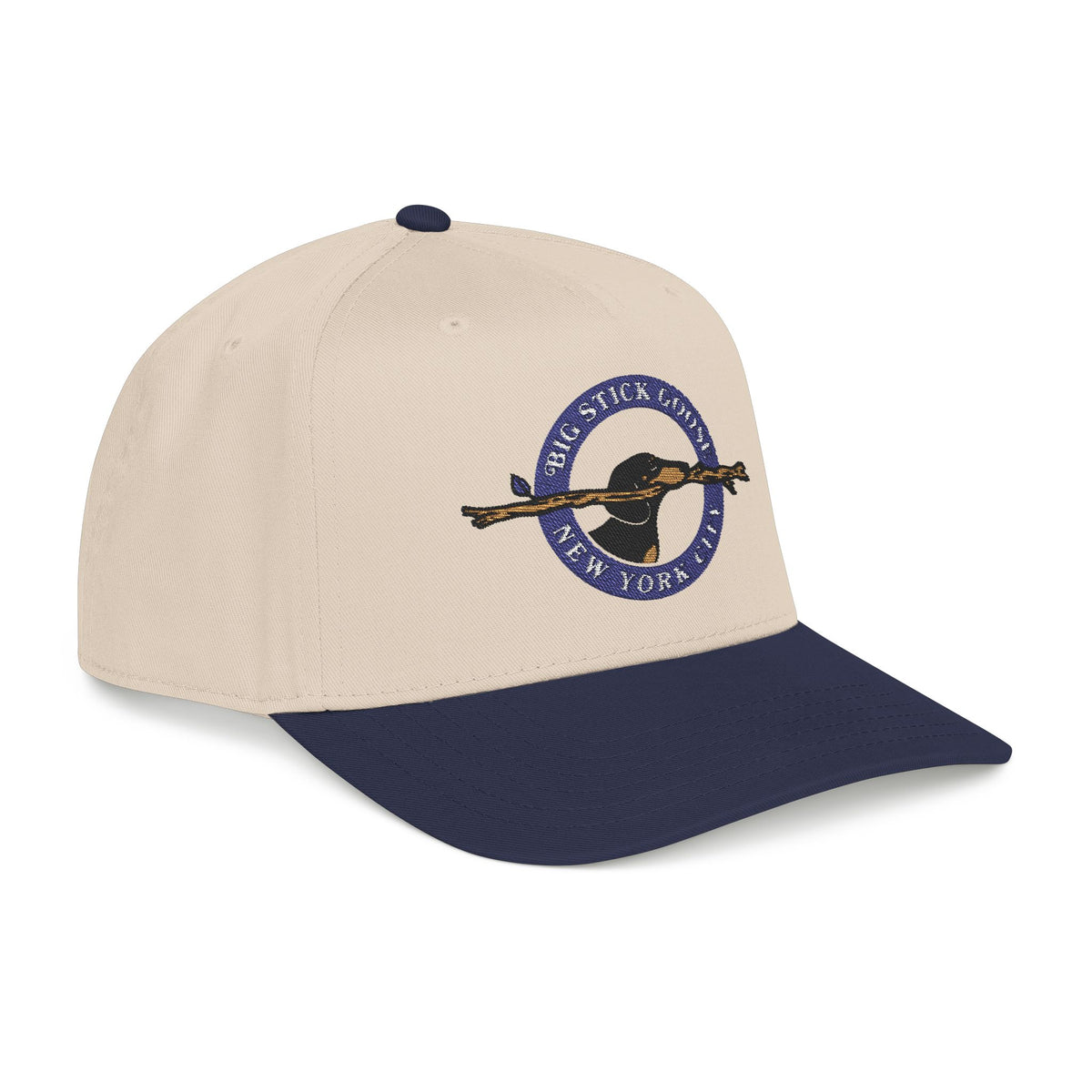 Big Stick Goose - Official Seal (Blue) Mid Profile Baseball Cap