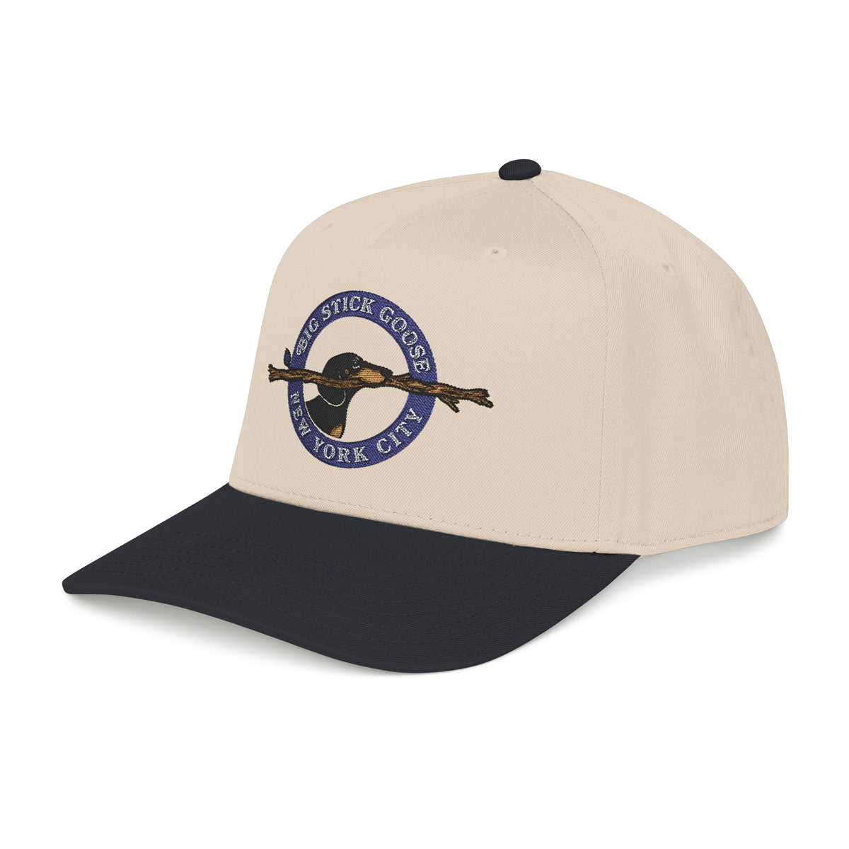 Big Stick Goose - Official Seal (Blue) Mid Profile Baseball Cap