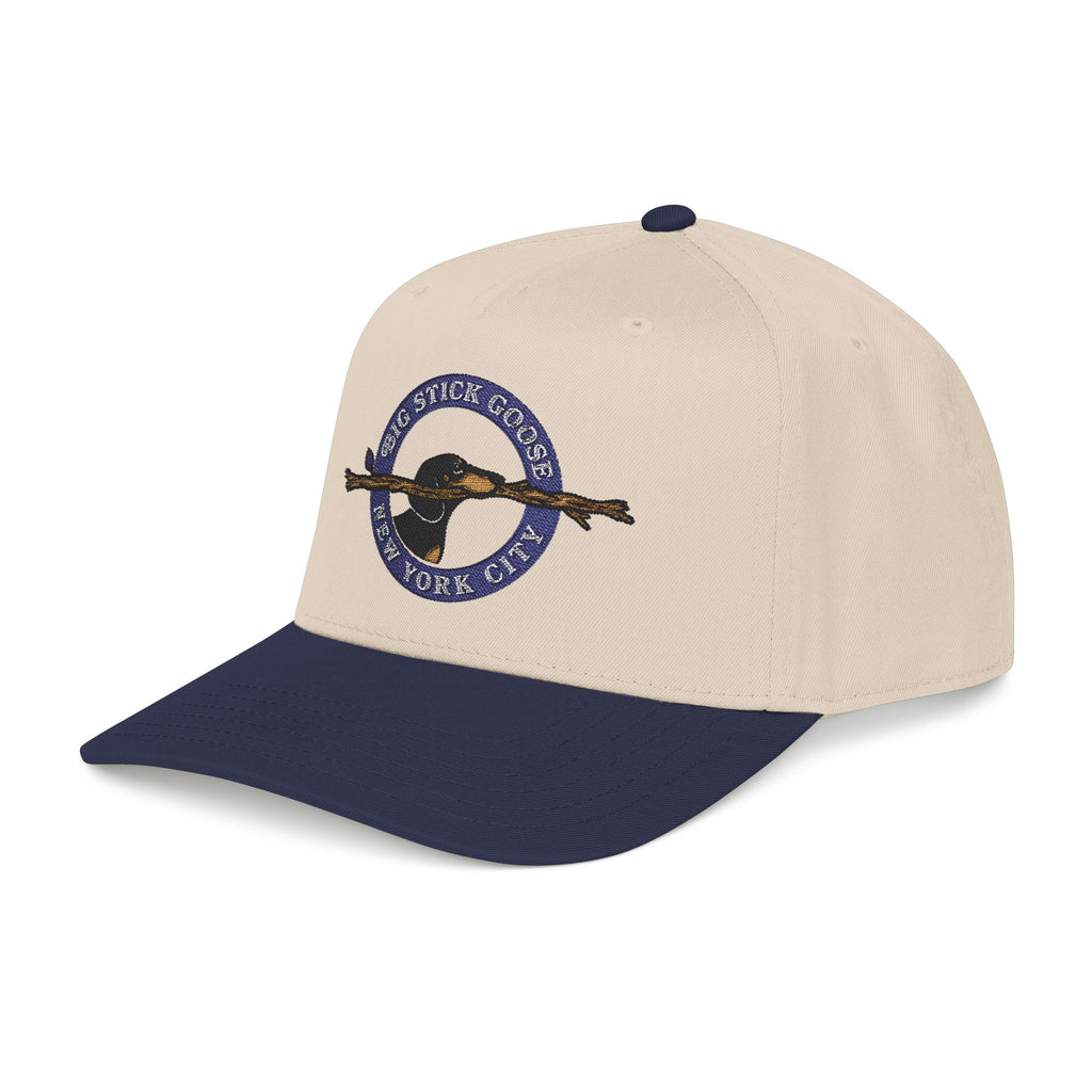 Big Stick Goose - Official Seal (Blue) Mid Profile Baseball Cap
