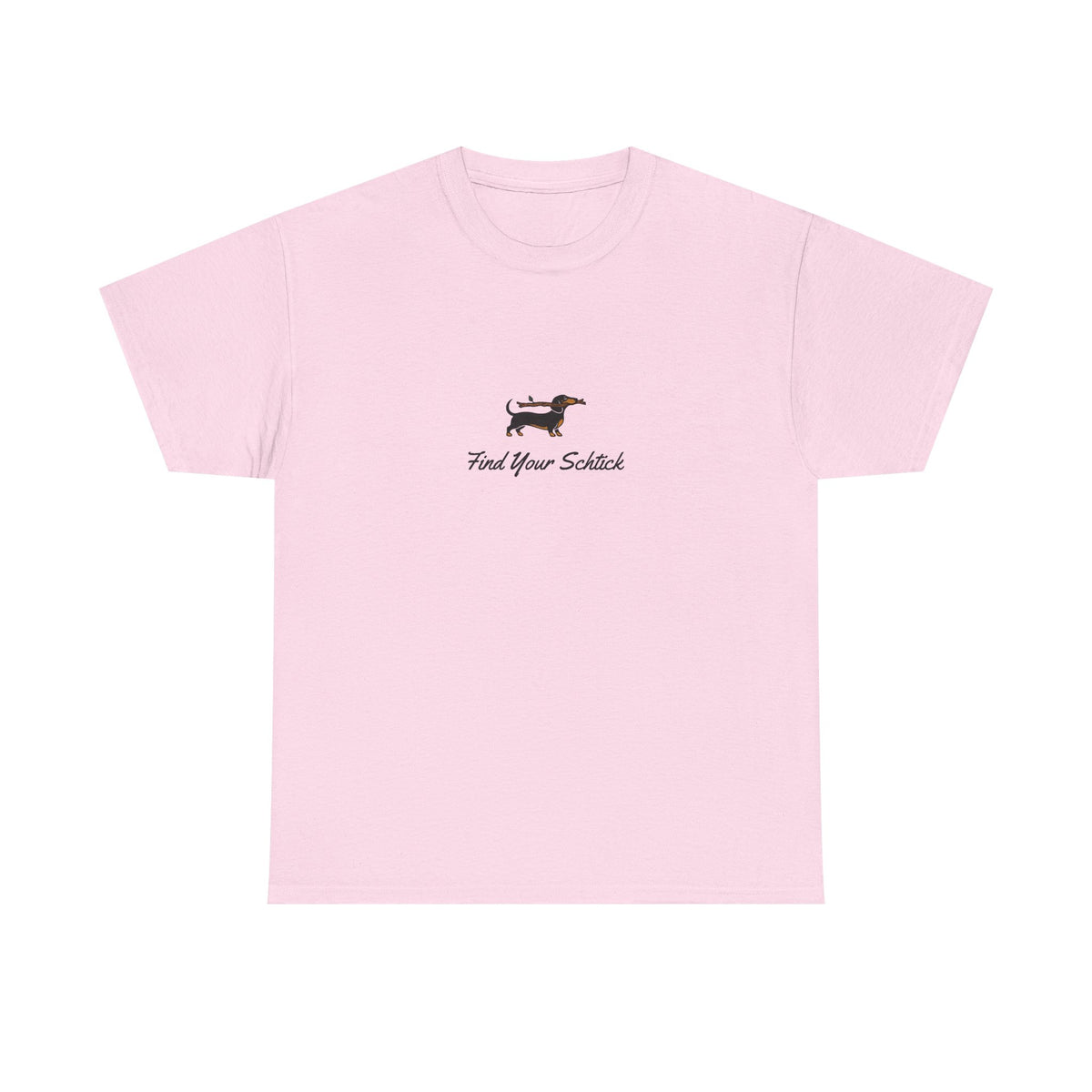 Big Stick Goose - Find Your Schtick - Unisex Heavy Cotton Tee