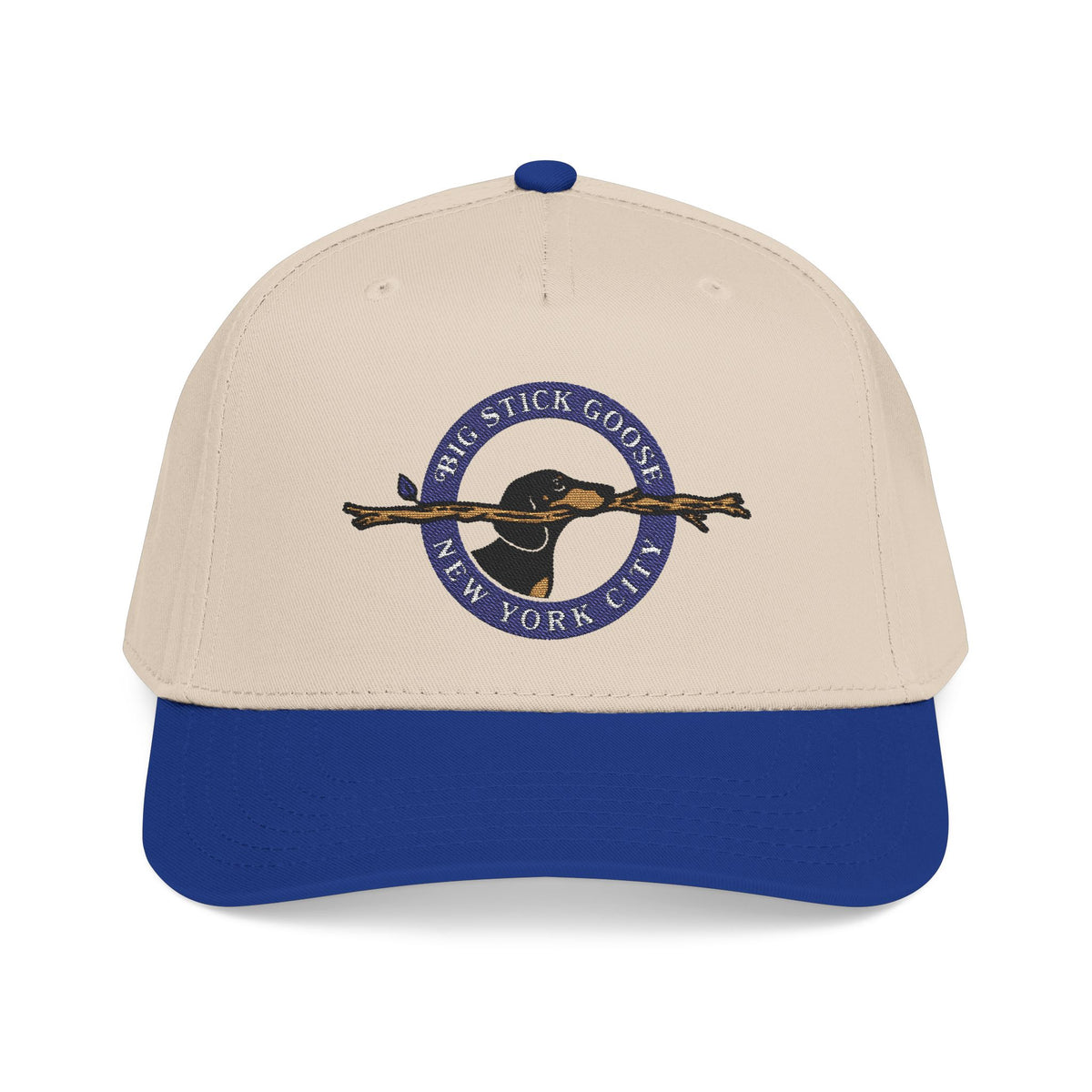 Big Stick Goose - Official Seal (Blue) Mid Profile Baseball Cap