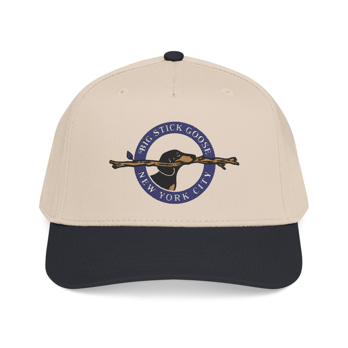 Big Stick Goose - Official Seal (Blue) Mid Profile Baseball Cap