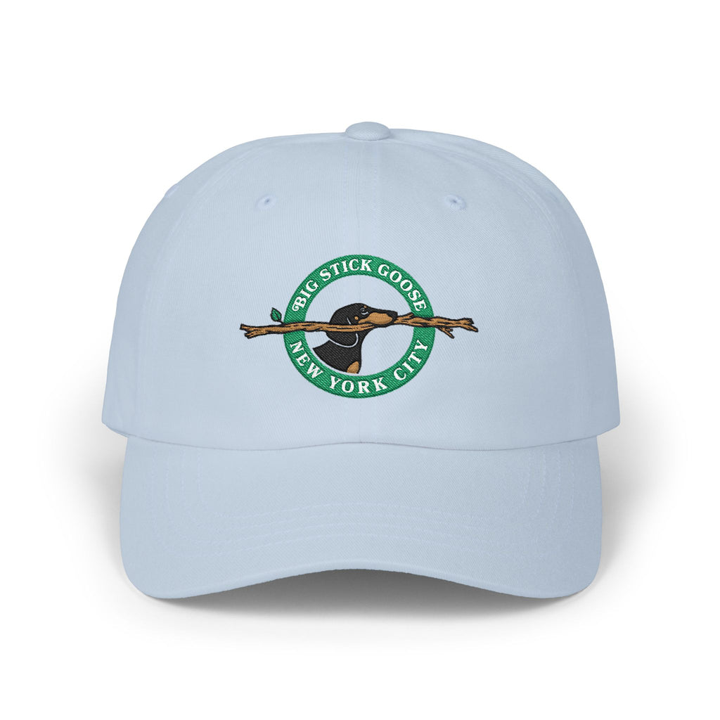 Big Stick Goose New York City Seal (Green) - Embroidered Dad Cap