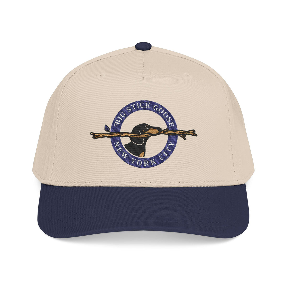 Big Stick Goose - Official Seal (Blue) Mid Profile Baseball Cap