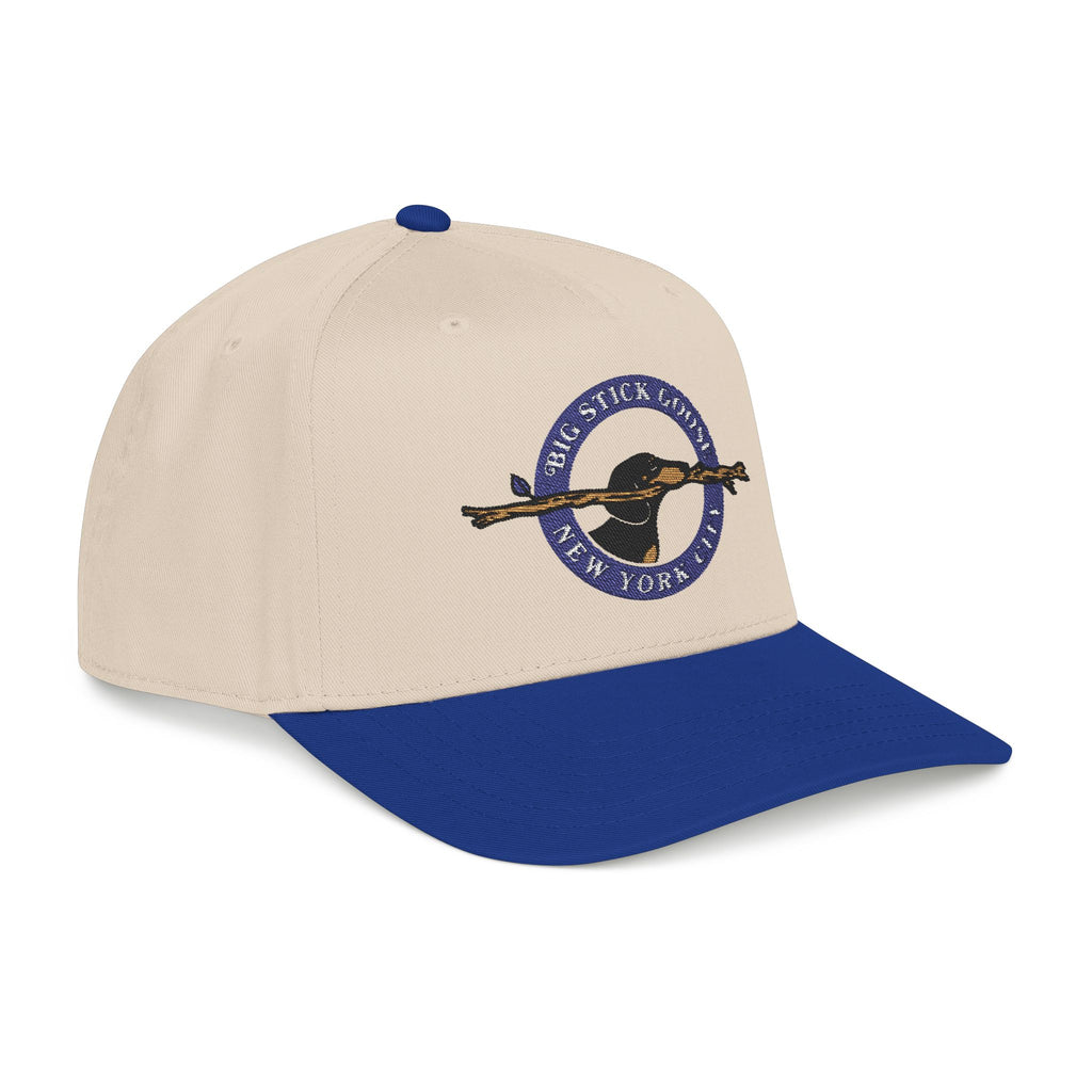 Big Stick Goose - Official Seal (Blue) Mid Profile Baseball Cap