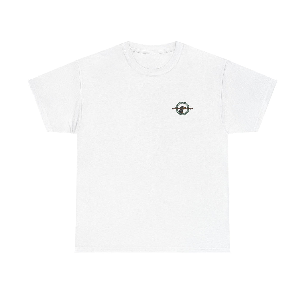 Big Stick Goose - Seal (Green) + Find Your Schtick - Unisex Heavy Cotton Tee