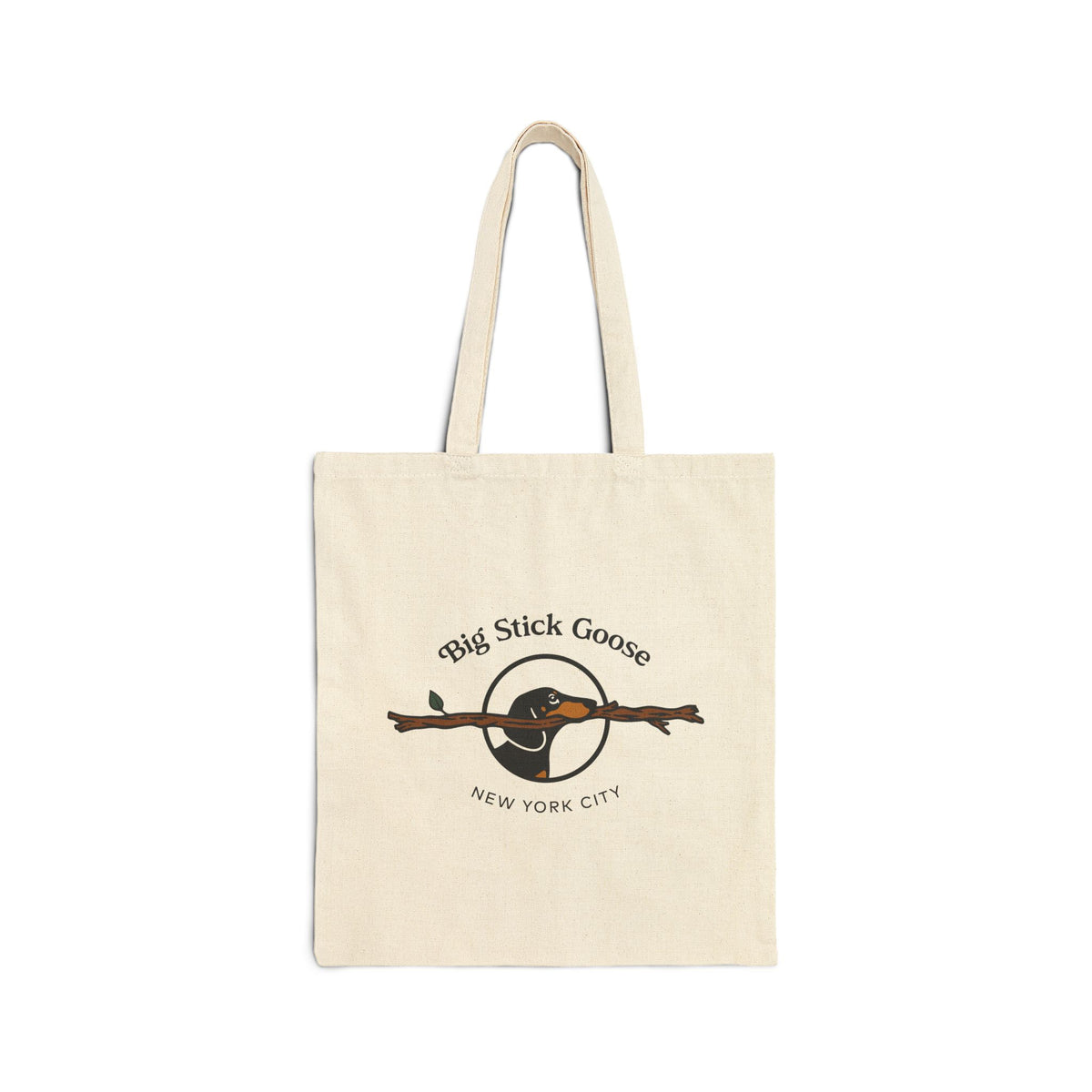 Big Stick Goose - Cotton Canvas Tote Bag